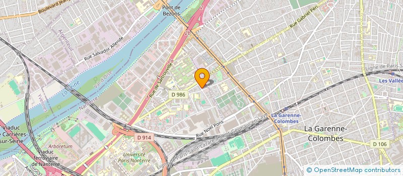 localisation de l'entreprise MONSIEUR OSMANN YAVUZ  NANTERRE