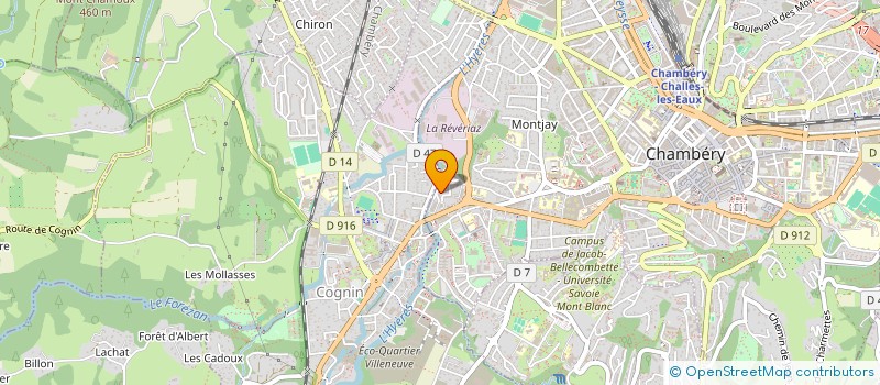 localisation de l'entreprise MONSIEUR OSMANULLAH BABAKARKHEL  CHAMBERY