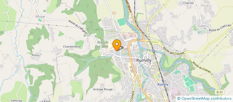 localisation de l'entreprise MONSIEUR OSMANY PADILLA MITJANS  RUMILLY