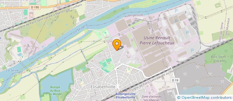 localisation de l'entreprise MONSIEUR OSNACK GEORGES à AUBERGENVILLE