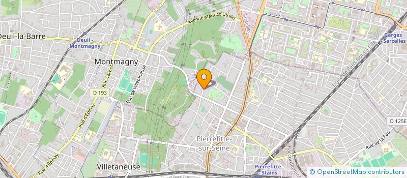 localisation de l'entreprise MONSIEUR OSNER LALANNE à PIERREFITTE-SUR-SEINE