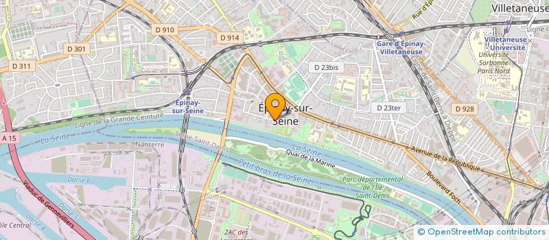 localisation de l'entreprise MONSIEUR OSNI MOUBARACK BAKO à EPINAY-SUR-SEINE