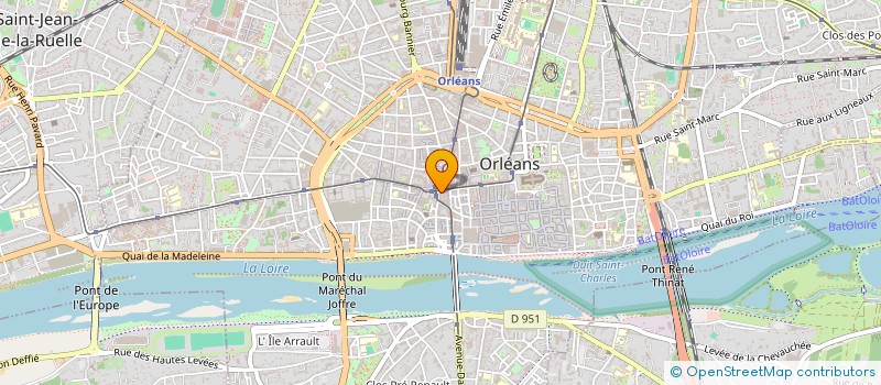localisation de l'entreprise MONSIEUR OSSAMA BEN JEMAA à ORLEANS