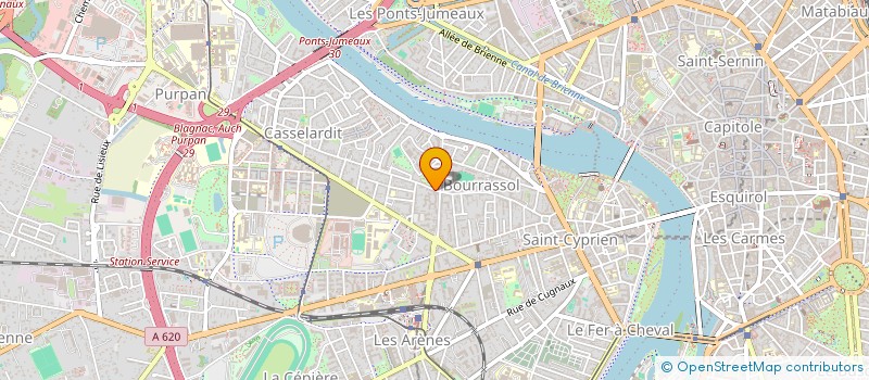 localisation de l'entreprise MONSIEUR OSSAMA BENHADDOU à TOULOUSE