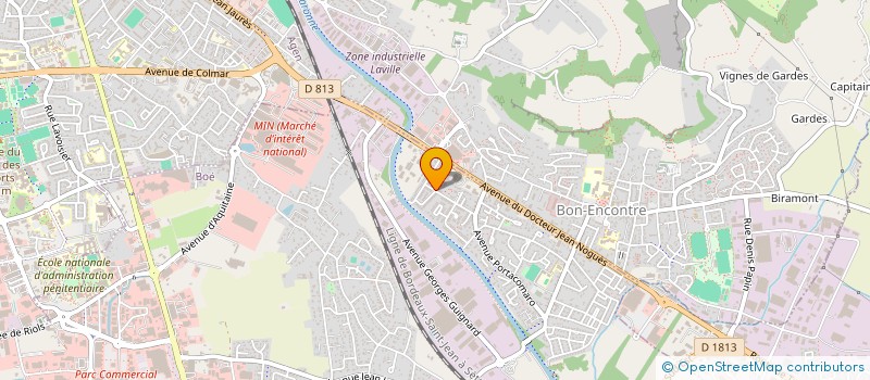 localisation de l'entreprise MONSIEUR OSSAMA EL HAINOUNI  BOE