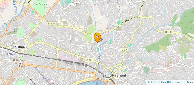 localisation de l'entreprise MONSIEUR OSSAMA EL MOUDDEN à FREJUS