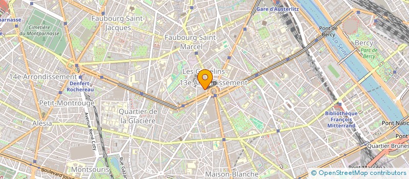 localisation de l'entreprise MONSIEUR OSSAMA JABLATE  PARIS