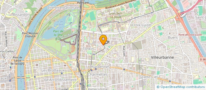 localisation de l'entreprise MONSIEUR OSSAMA KHALIFA  VILLEURBANNE