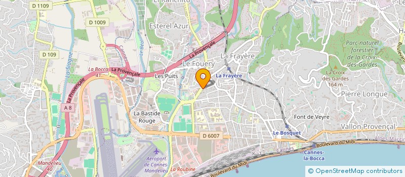 localisation de l'entreprise MONSIEUR OSSAMA KHALIL à CANNES