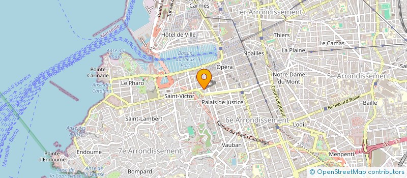 localisation de l'entreprise MONSIEUR OSSAMA MERROUN  MARSEILLE