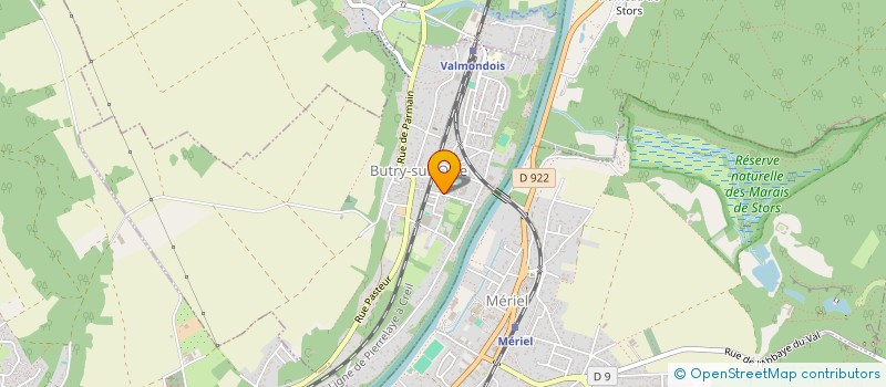 localisation de l'entreprise MONSIEUR OSSAMAA RHAMRI  BUTRY-SUR-OISE