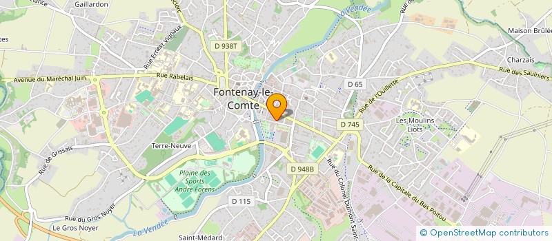 localisation de l'entreprise MONSIEUR OSTAP POKHYLIUK  FONTENAY-LE-COMTE