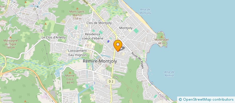 localisation de l'entreprise MONSIEUR OSVALDI DE SOUSA ALMEIDA à REMIRE-MONTJOLY
