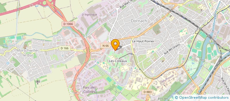 localisation de l'entreprise MONSIEUR OSVALDO ALVES DA CUNHA  MULHOUSE