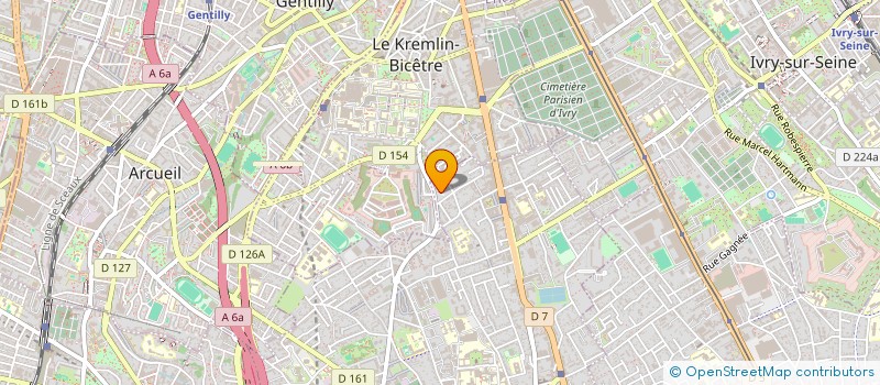 localisation de l'entreprise MONSIEUR OSVALDO RODRIGUEZ à VILLEJUIF