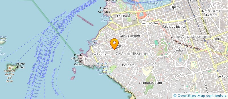 localisation de l'entreprise MONSIEUR OSVAN GARCIA  MARSEILLE