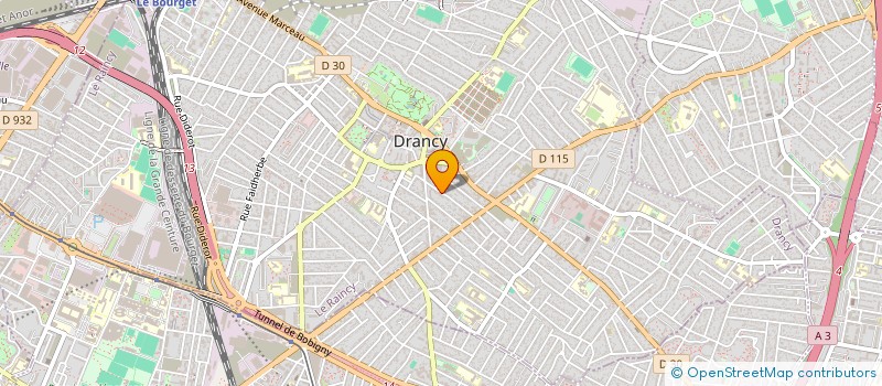localisation de l'entreprise MONSIEUR OSVANILSON ALENCAR SILVA à DRANCY