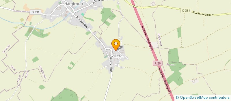 localisation de l'entreprise MONSIEUR OSWALD MARLIER  VILLERET