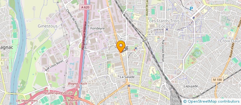 localisation de l'entreprise MONSIEUR OSWALD VANDAELE  TOULOUSE