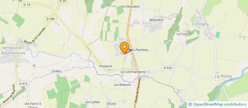 localisation de l'entreprise MONSIEUR OSWALDO CIONE  CONTIGNY