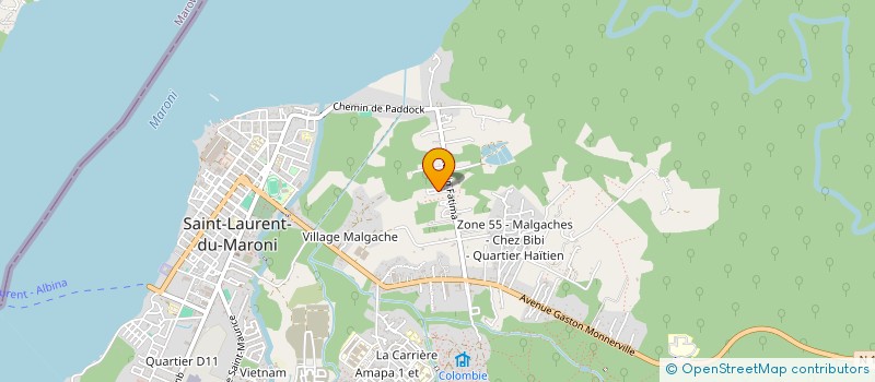 localisation de l'entreprise MONSIEUR OSWICK BENJAMIN à SAINT-LAURENT-DU-MARONI