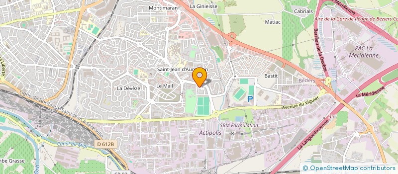 localisation de l'entreprise MONSIEUR OTAR AMIRIAN  BEZIERS