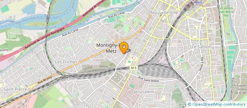 localisation de l'entreprise MONSIEUR OTAR SHAKHBAZIAN  MONTIGNY-LES-METZ