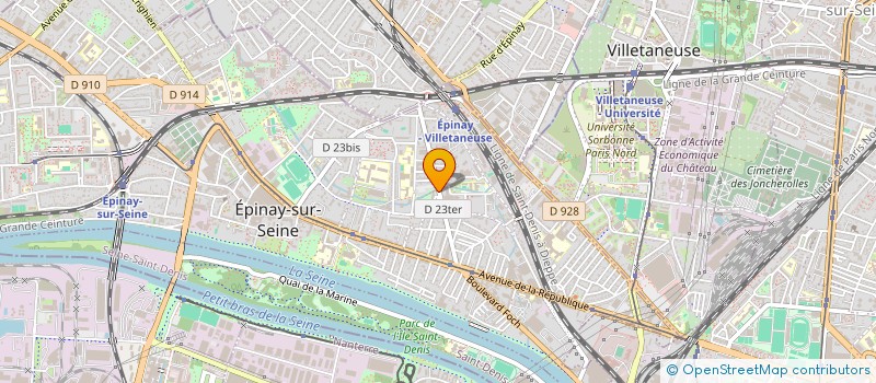 localisation de l'entreprise MONSIEUR OTAVIO CATITE GOMES à EPINAY-SUR-SEINE
