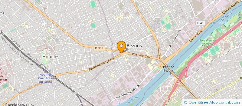 localisation de l'entreprise MONSIEUR OTAVIO FERNANDES  BEZONS