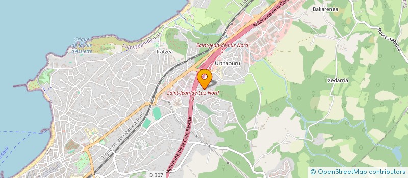 localisation de l'entreprise MONSIEUR OTAVIO RIBEIRO DE ALMEIDA à SAINT-JEAN-DE-LUZ