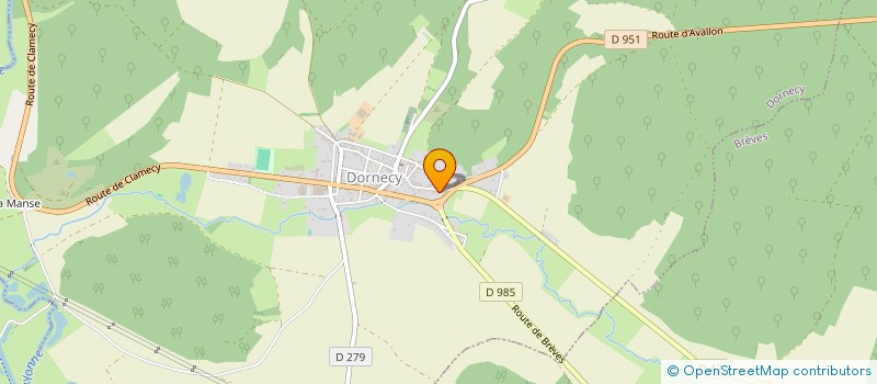 localisation de l'entreprise MONSIEUR OTELOT DROH  DORNECY