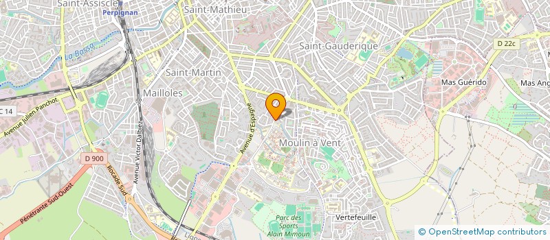 localisation de l'entreprise MONSIEUR OTHMAN AIT DOUCHE à RIVESALTES