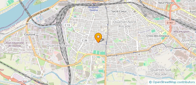 localisation de l'entreprise MONSIEUR OTHMAN AMEUR  AVIGNON