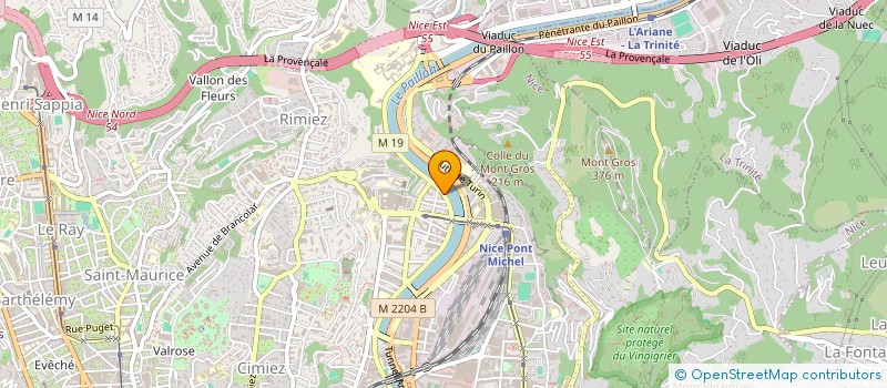 localisation de l'entreprise MONSIEUR OTHMAN BENBELGACEM à NICE