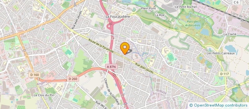 localisation de l'entreprise MONSIEUR OTHMAN BENHADDOU  ANGERS