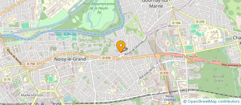 localisation de l'entreprise MONSIEUR OTHMAN BRICHA  NOISY-LE-GRAND