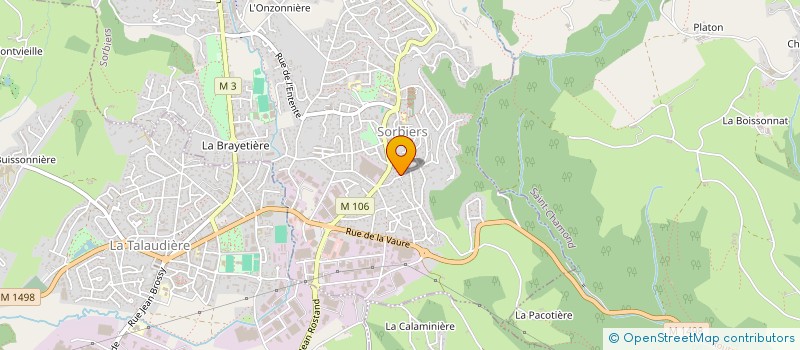 localisation de l'entreprise MONSIEUR OTHMAN EL HAMZI  SORBIERS