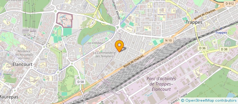 localisation de l'entreprise MONSIEUR OTHMAN ERRAFYQY  TRAPPES