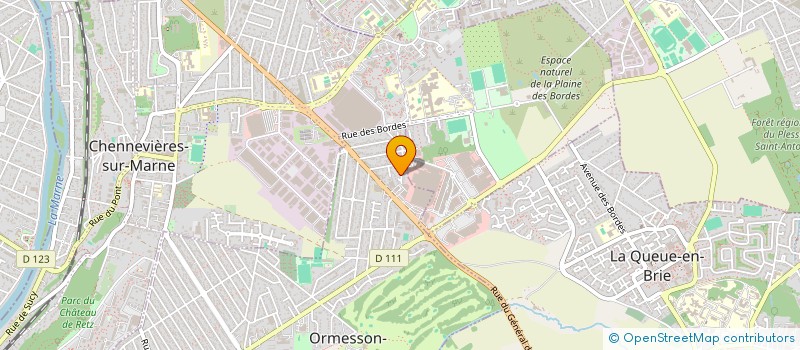 localisation de l'entreprise MONSIEUR OTHMAN GHADES à ORMESSON SUR MARNE