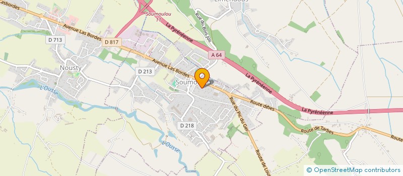 localisation de l'entreprise MONSIEUR OTHMAN GUERIT  SOUMOULOU