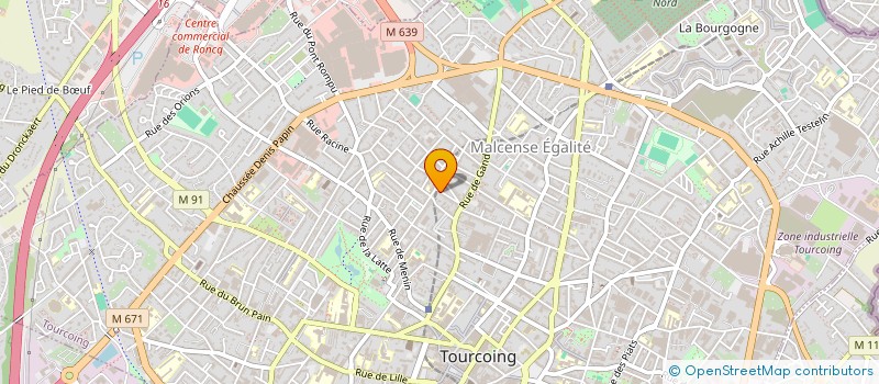 localisation de l'entreprise MONSIEUR OTHMAN HACHEMAOUI  TOURCOING