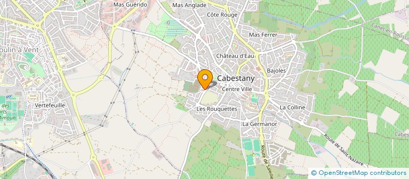 localisation de l'entreprise MONSIEUR OTHMAN HAMADACHE à CABESTANY
