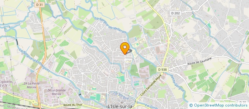 localisation de l'entreprise MONSIEUR OTHMAN LAZRAK  L'ISLE-SUR-LA-SORGUE