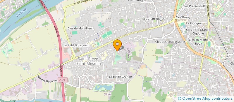 localisation de l'entreprise MONSIEUR OTHMAN MAHFOUD  SAINT-PRYVE-SAINT-MESMIN