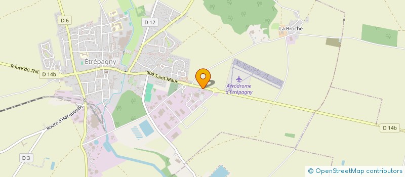 localisation de l'entreprise MONSIEUR OTHMAN MALKI BASSO  ETREPAGNY