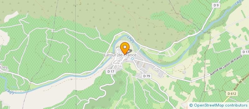 localisation de l'entreprise MONSIEUR OTHMAN MENAI  LATOUR-DE-FRANCE