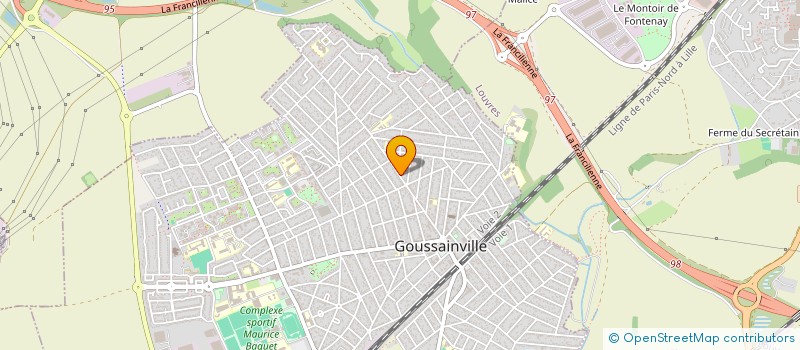 localisation de l'entreprise MONSIEUR OTHMAN MOHAMED-ABDOURAHMAN  GOUSSAINVILLE