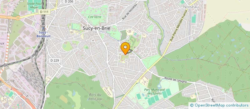 localisation de l'entreprise MONSIEUR OTHMAN MOSBAH  SUCY-EN-BRIE