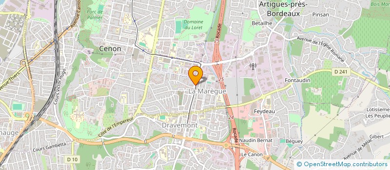 localisation de l'entreprise MONSIEUR OTHMAN NFATI  BORDEAUX