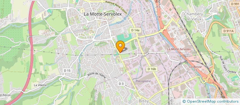 localisation de l'entreprise MONSIEUR OTHMANE AOUACHE  LA MOTTE-SERVOLEX